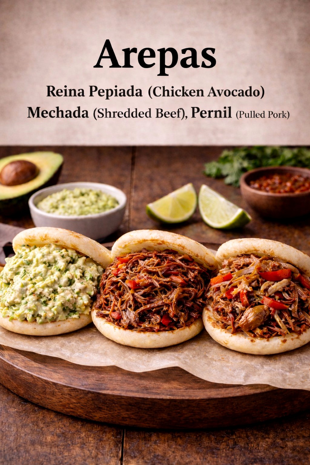 Arepas from Trattoria Criolla