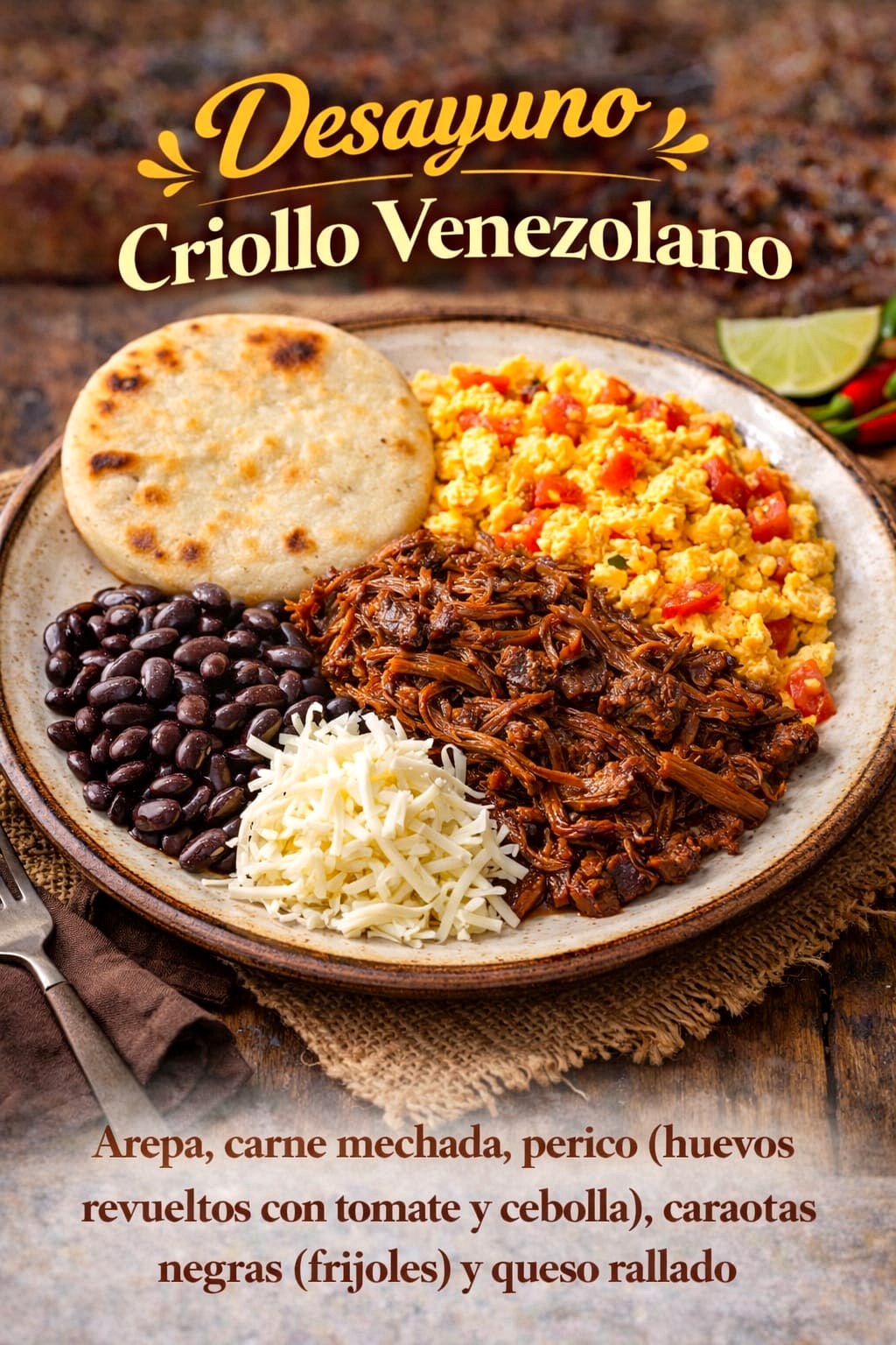 Venezuelan breakfast